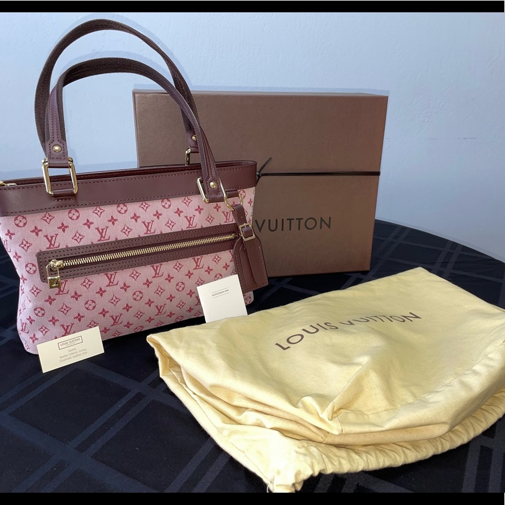 Louis Vuitton Pink Monogram Tote Bag